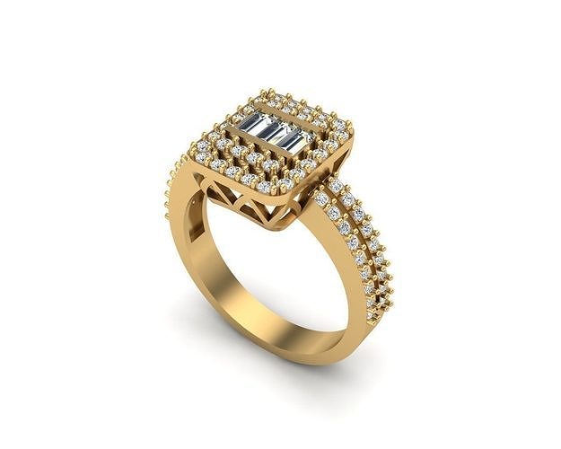 Jewelry ring 442 3D print model