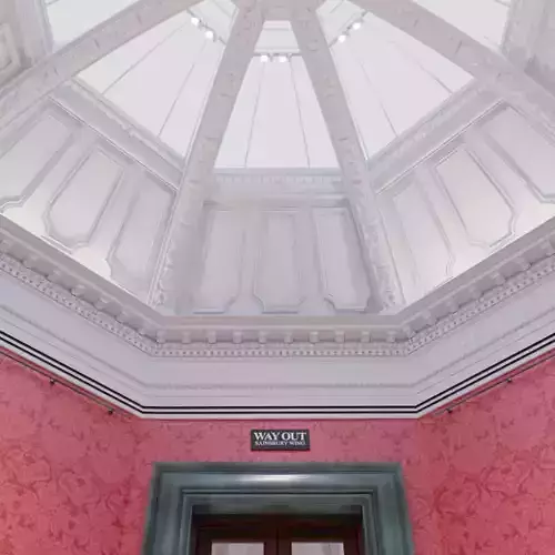 Museum Interior - London National Gallery - Room 15 3D model