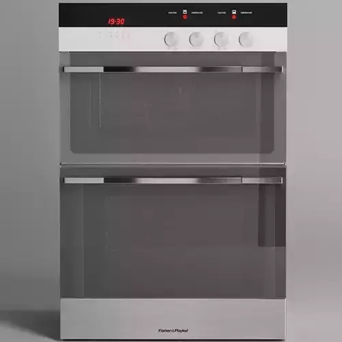 Fisher Paykel double oven OB60B77DEX3 3D model