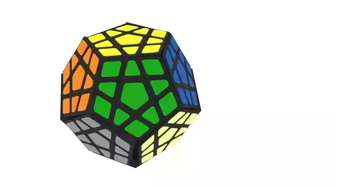 Megaminx 3D model