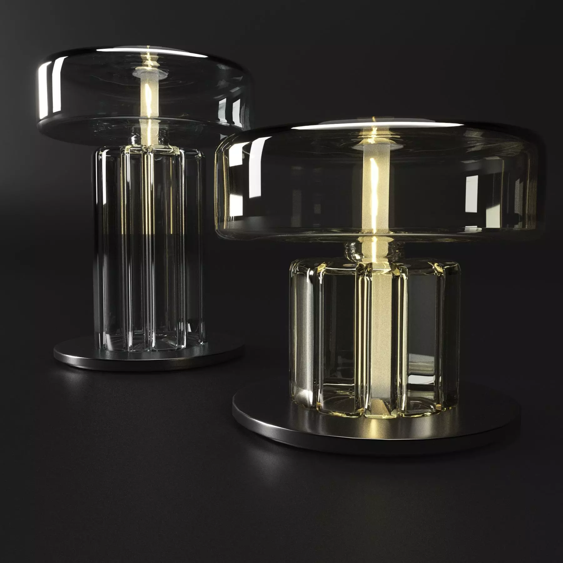 Melogranoblu RapaNui table lamp 3D model_0