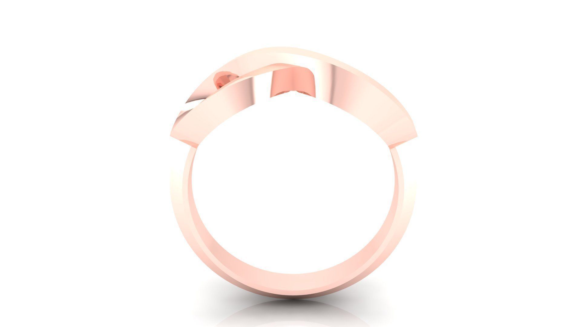 Ring M46 The luxury female ring wedding 3D print model_15