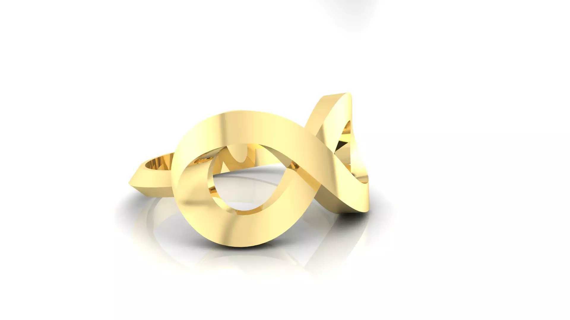 Ring M46 The luxury female ring wedding 3D print model_0
