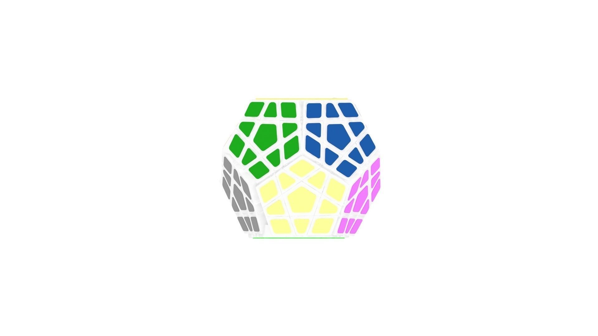 Megaminx 3D model_13