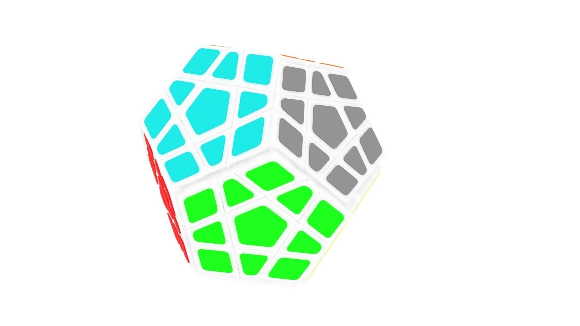 Megaminx 3D model_5