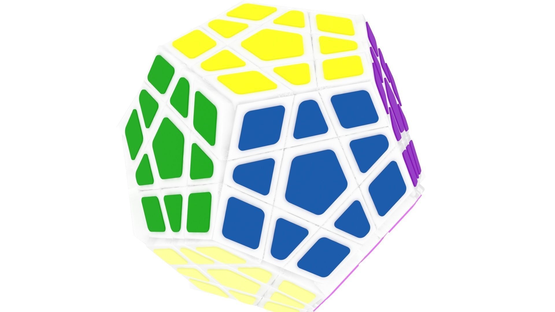 Megaminx 3D model_11