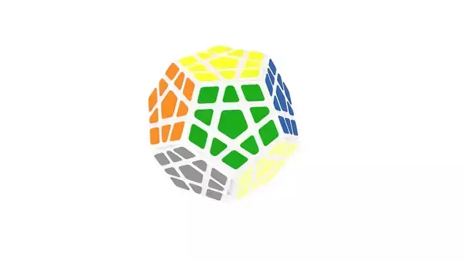 Megaminx 3D model