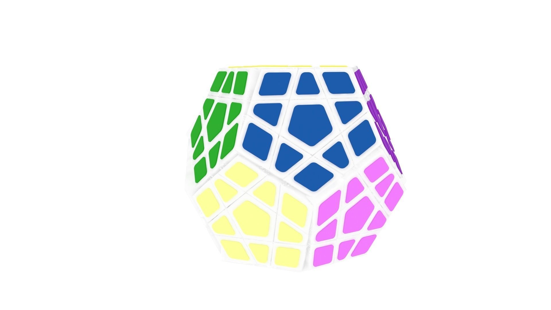 Megaminx 3D model_6
