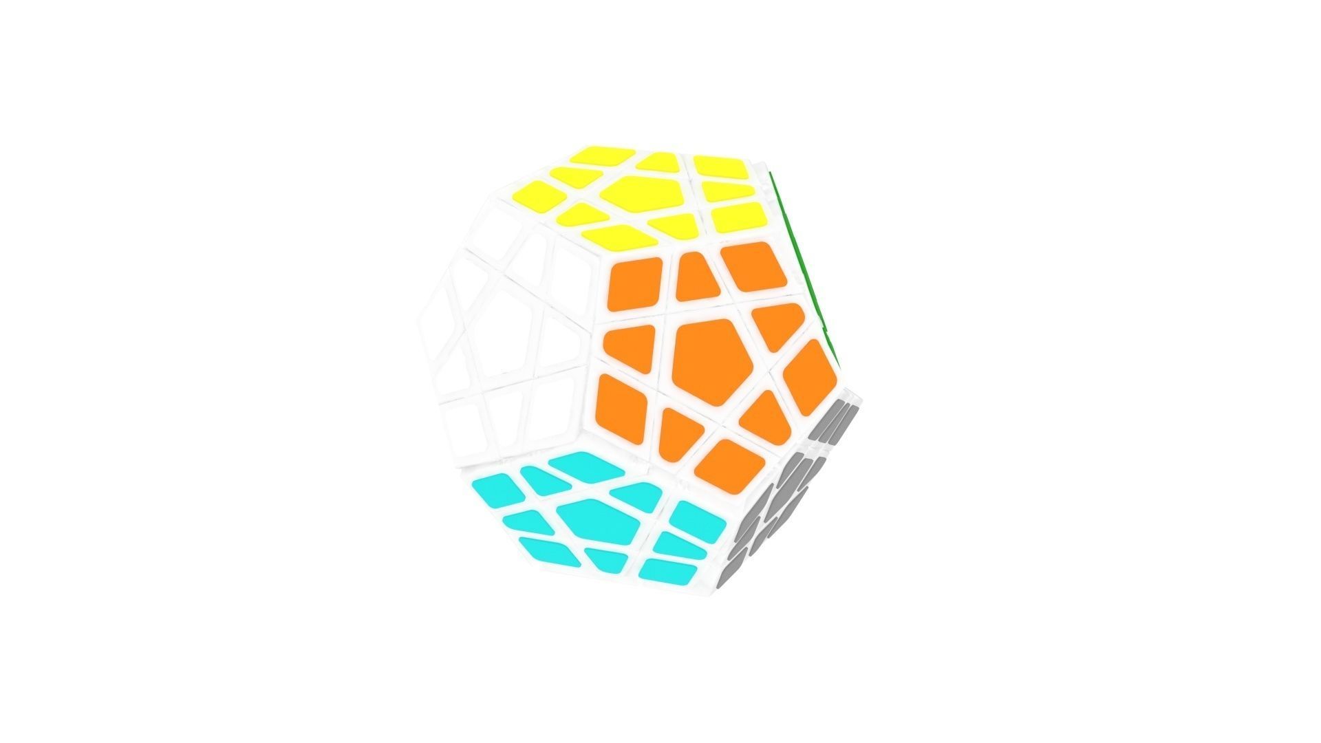 Megaminx 3D model_2