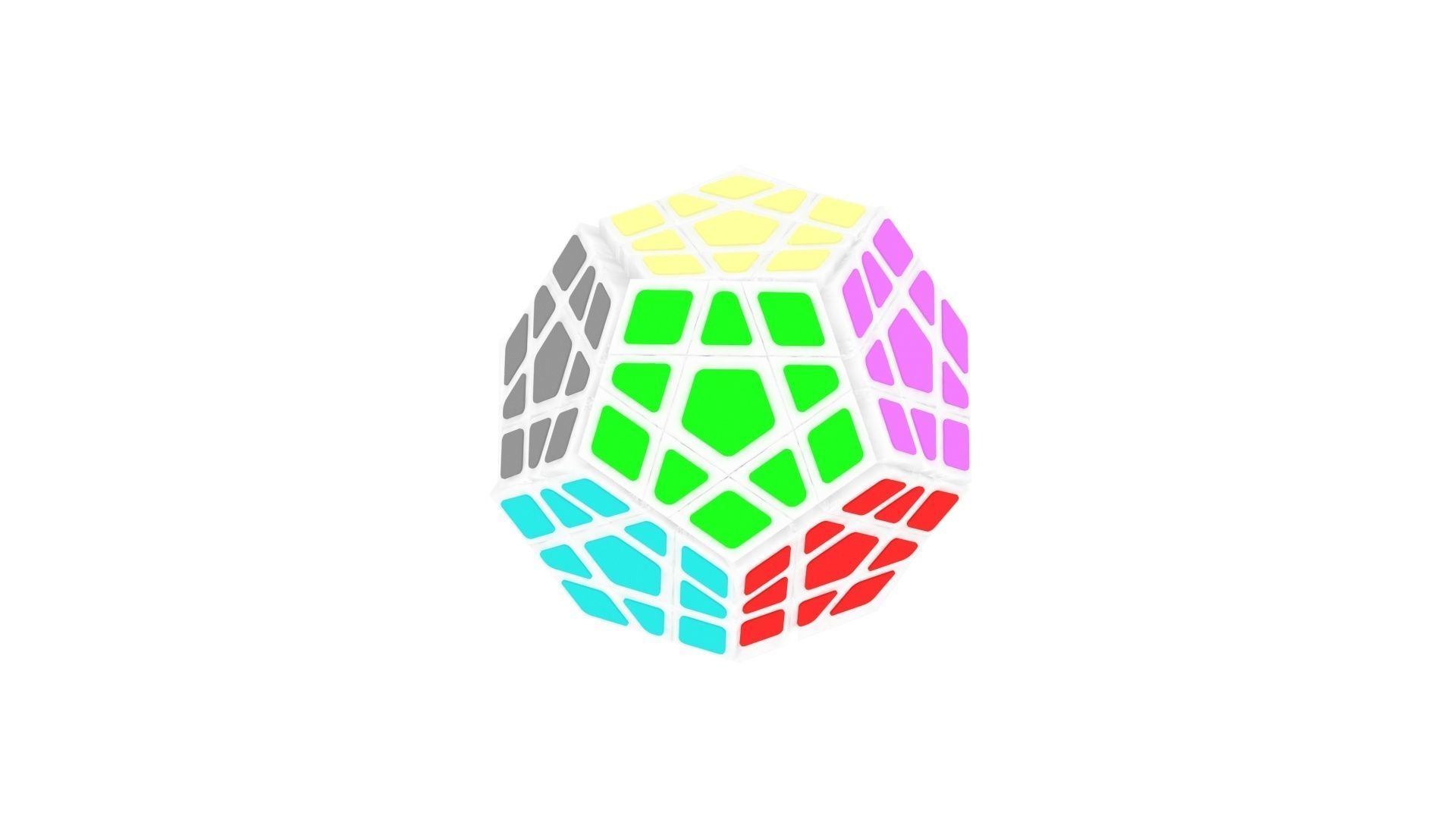 Megaminx 3D model_15