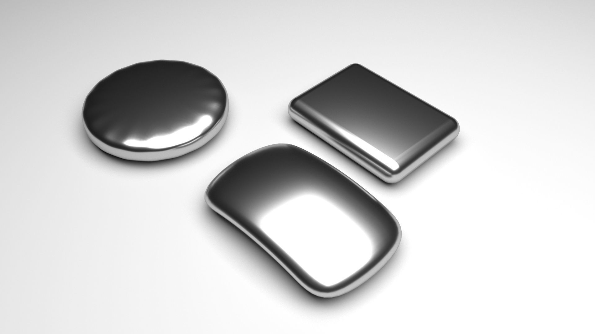 Stainless Steel Soap Bar 3D model_1