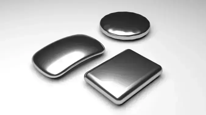 Stainless Steel Soap Bar 3D model