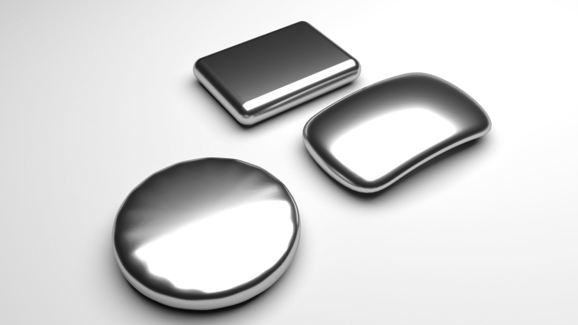 Stainless Steel Soap Bar 3D model_2