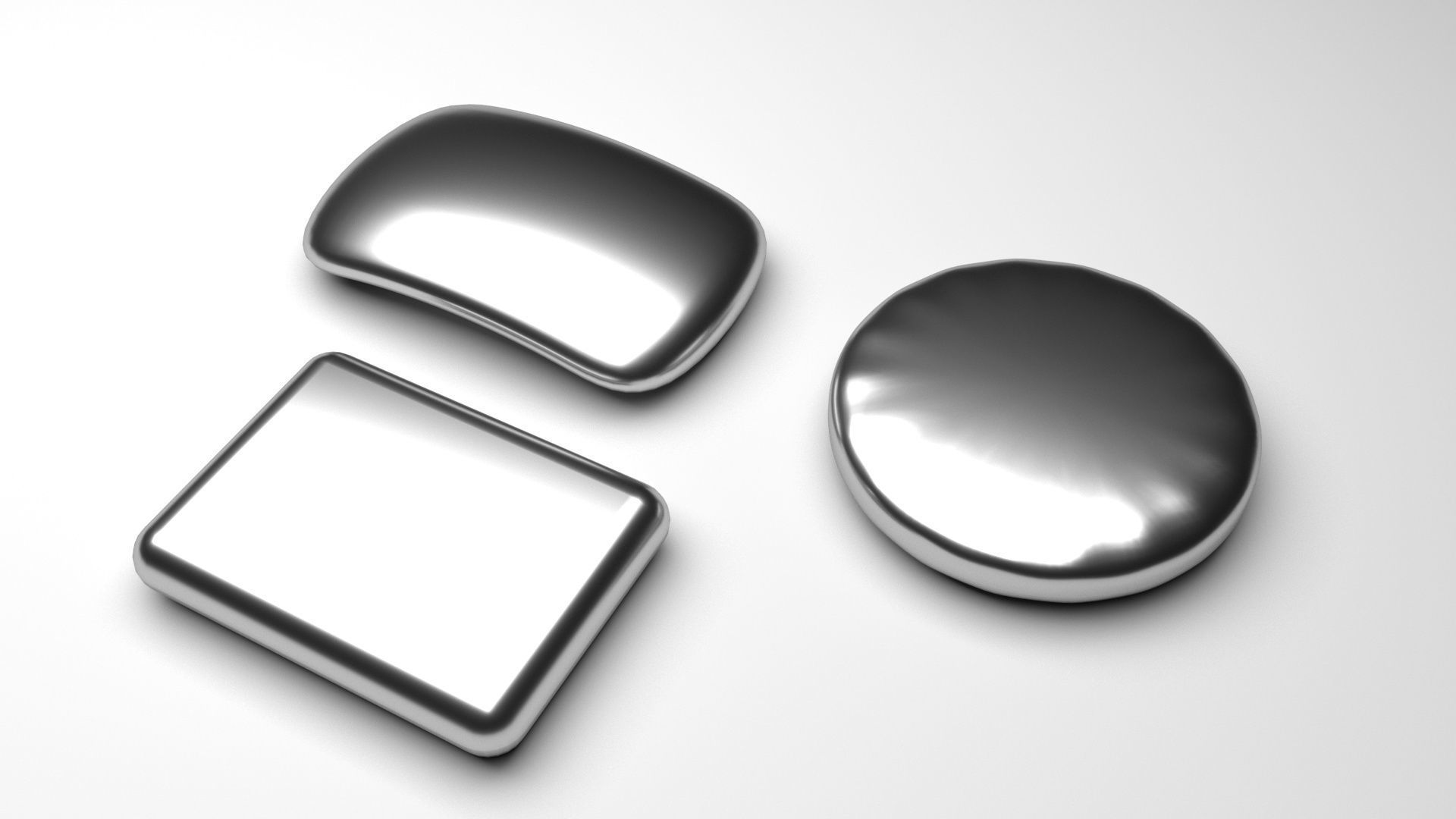 Stainless Steel Soap Bar 3D model_3