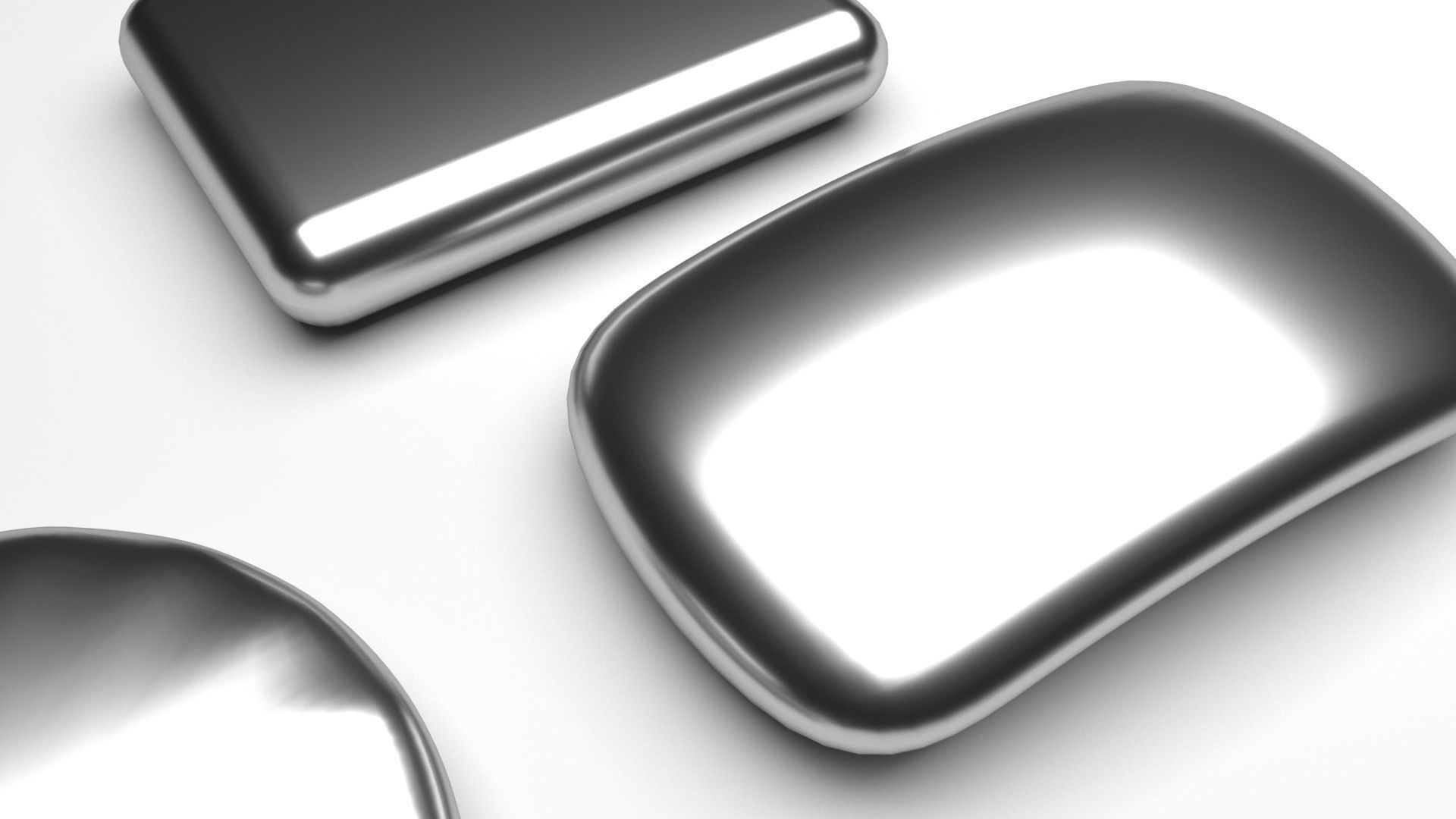 Stainless Steel Soap Bar 3D model_4