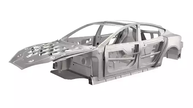 Tesla Model S Frame  3D model