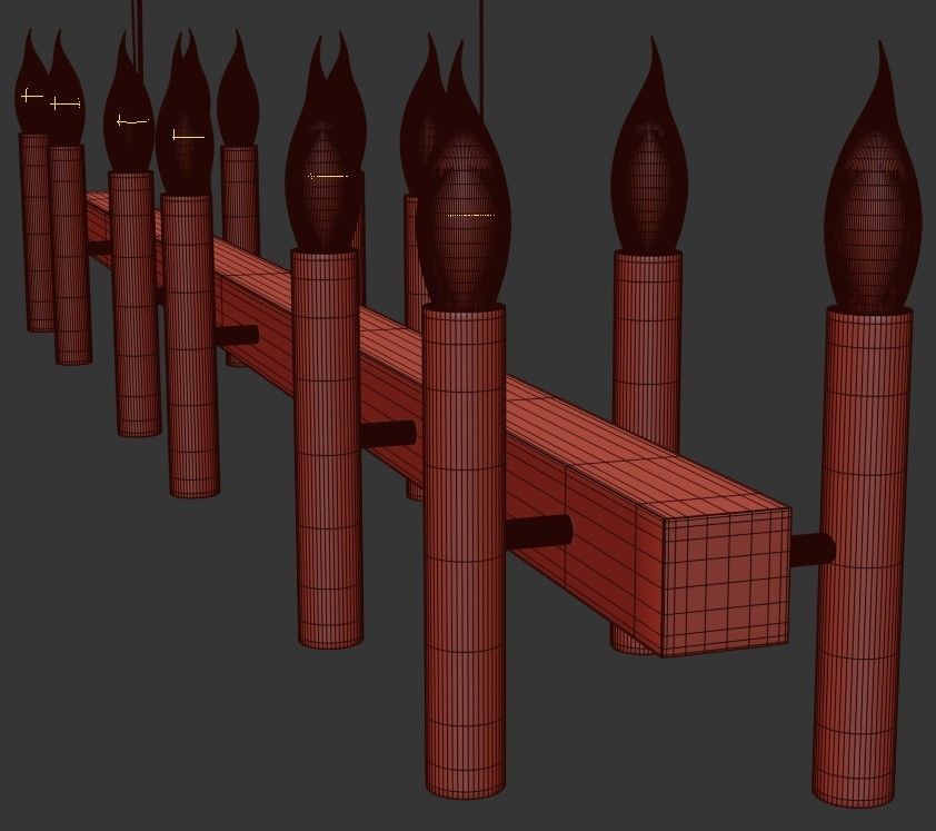 SHIRO taylor pendant light 3D model_2