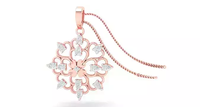 Pendant Earrings combo - 0054