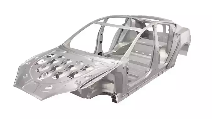 Tesla Model S Frame 2