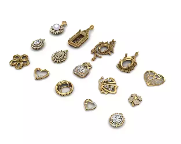 Pack jewelry pendant