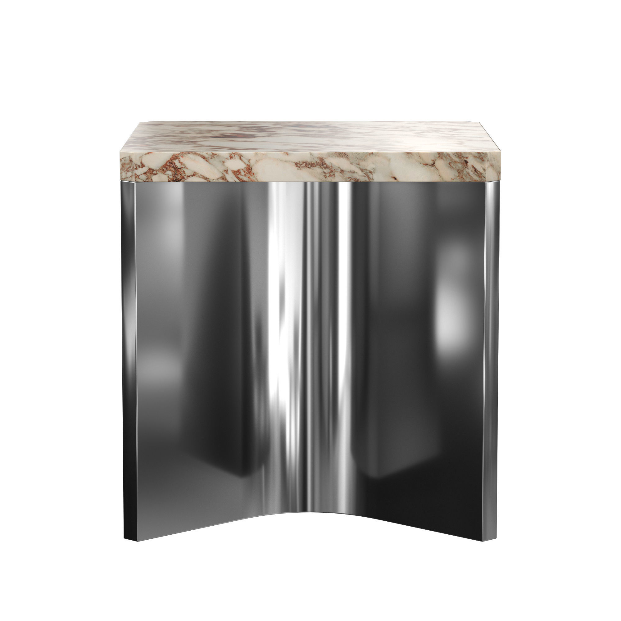 Aric side table 3D model_2