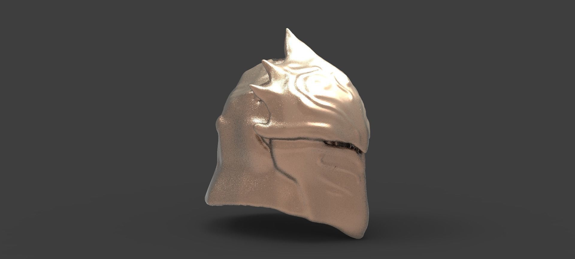 High fantasy helmet 1 3D model_1