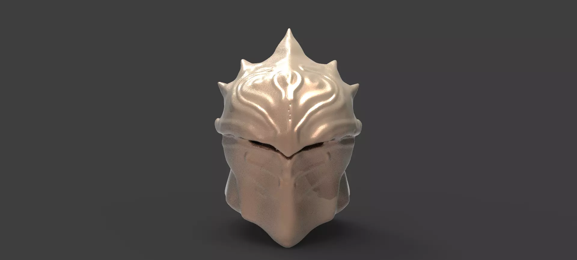 High fantasy helmet 1 3D model_0