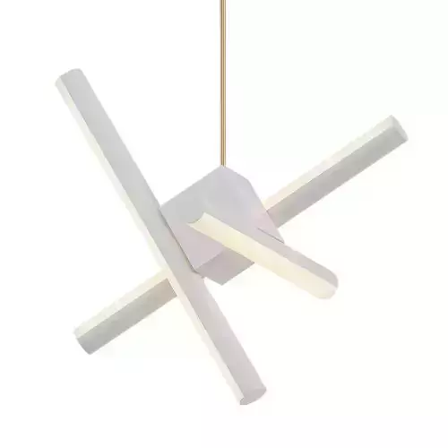 OLVIDADA pendant light with four cross beams