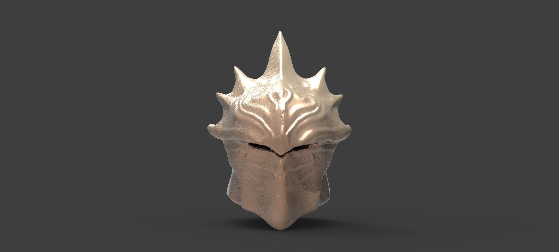 High fantasy helmet 2 3D model_1