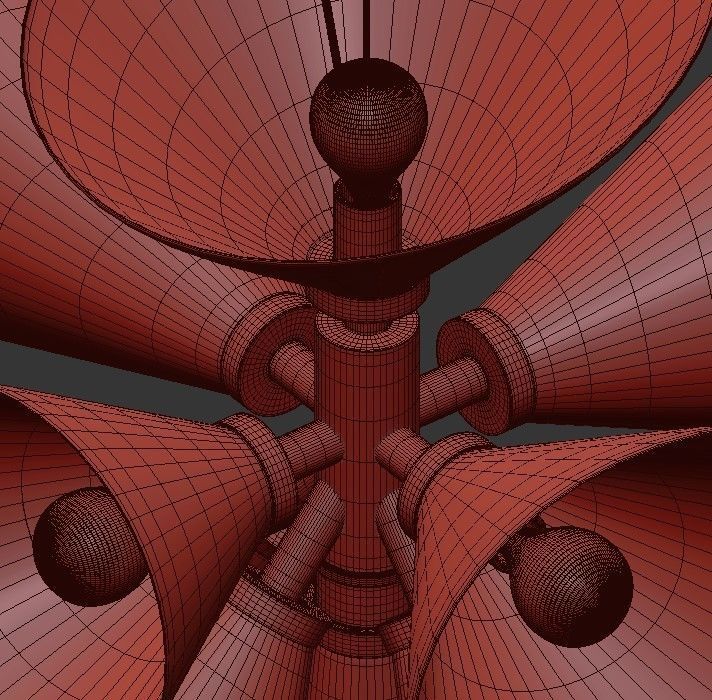 NEBULA pendant light 3D model_3