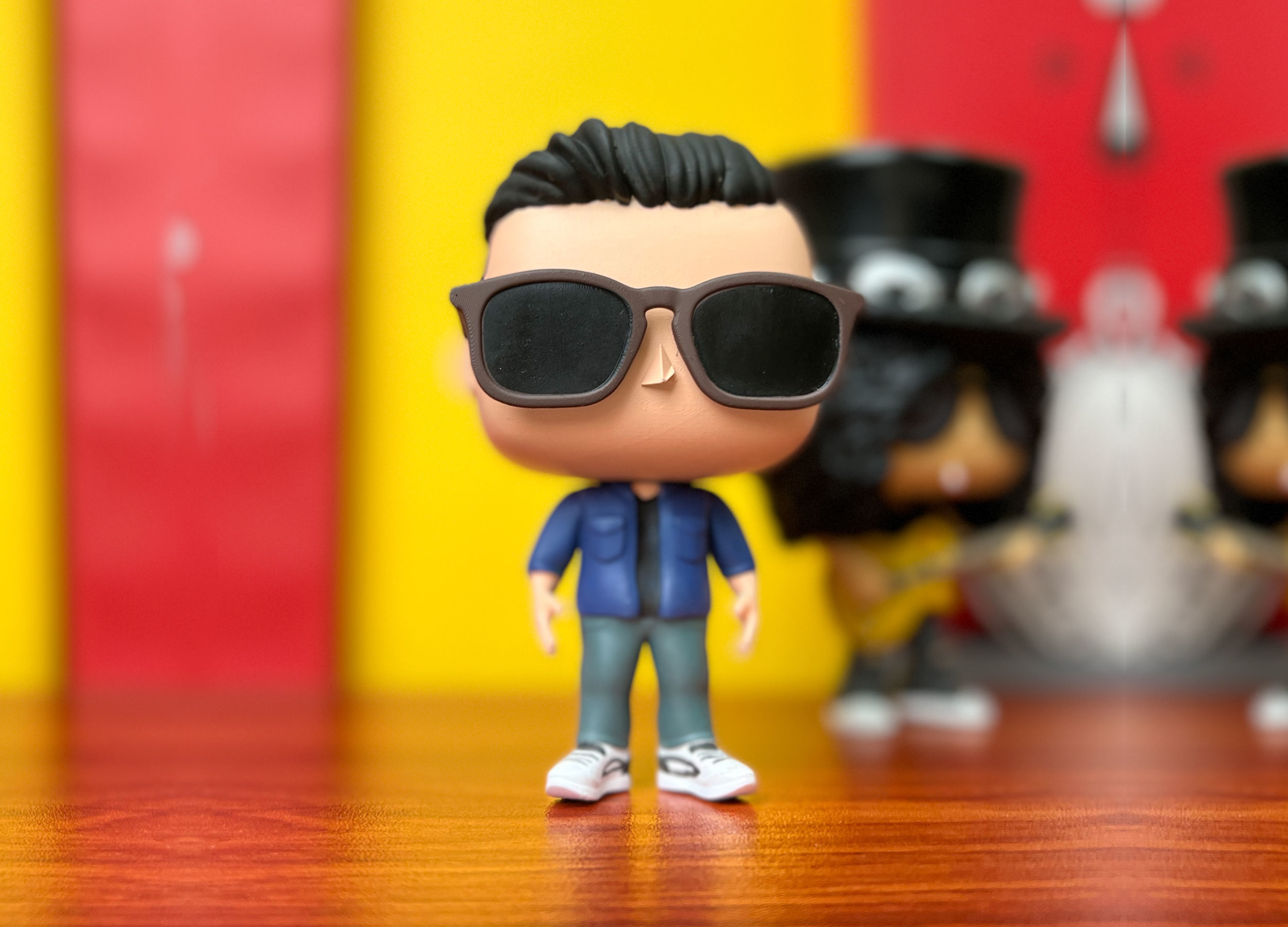 Boy with modern haircut Funko 3D print model_1