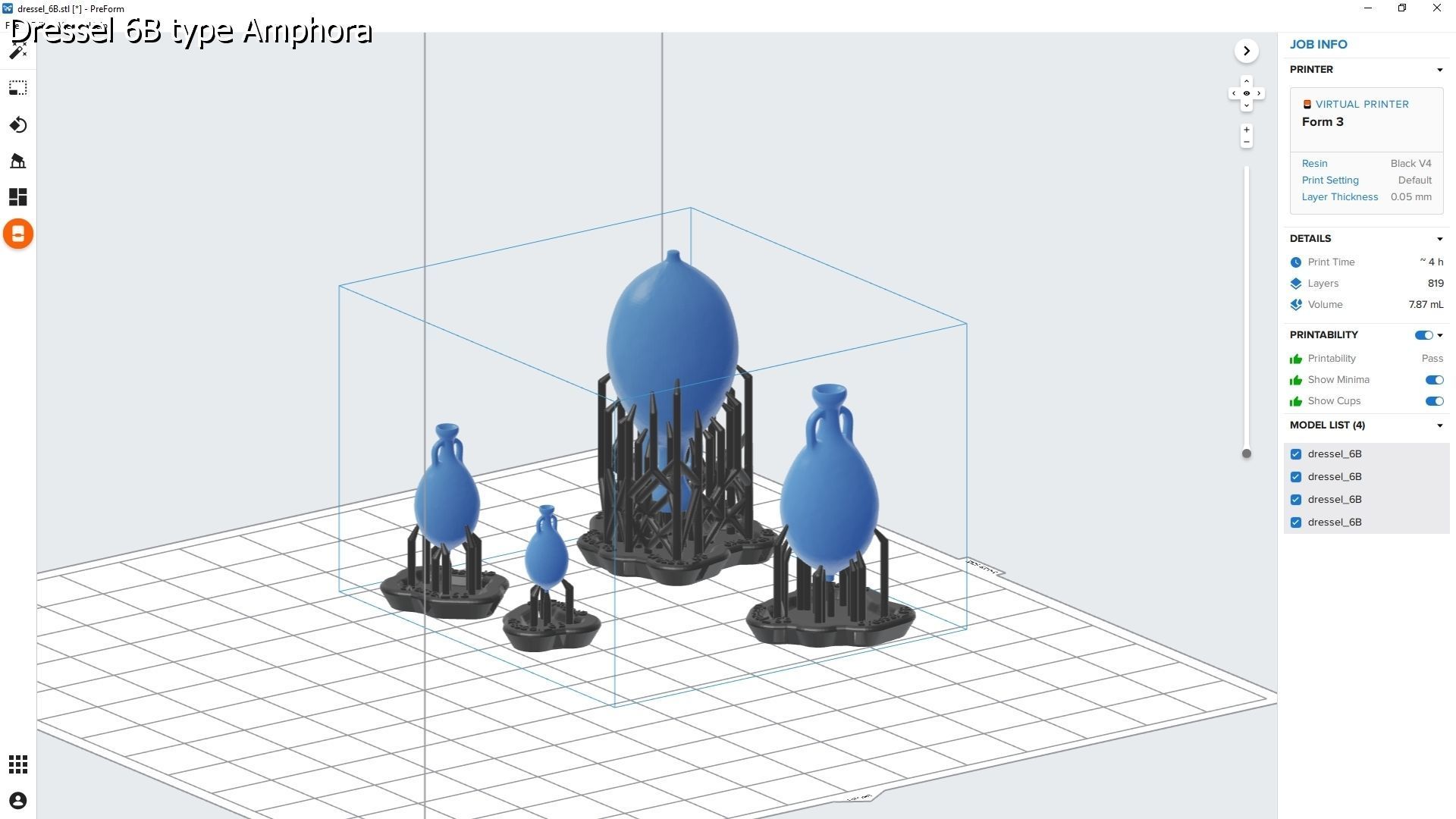 25 Amphoras pack - Personal license 3D print model_45