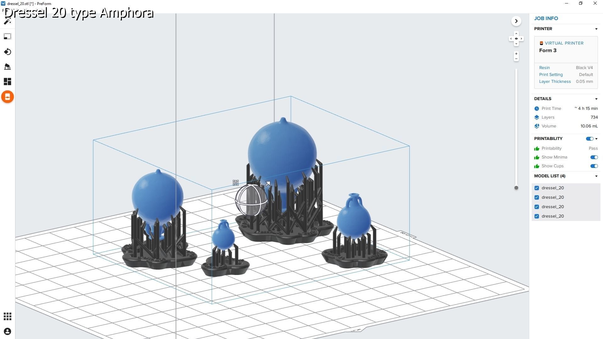 25 Amphoras pack - Personal license 3D print model_30