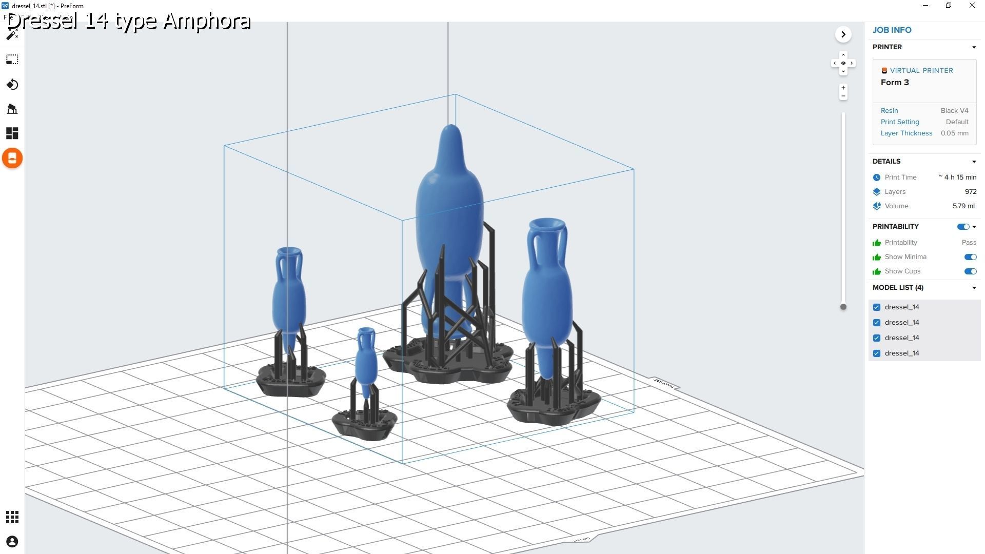 25 Amphoras pack - Personal license 3D print model_21