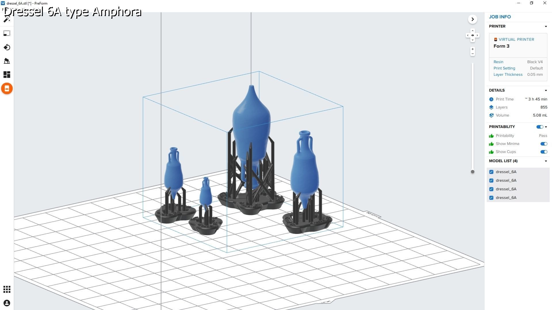 25 Amphoras pack - Personal license 3D print model_42