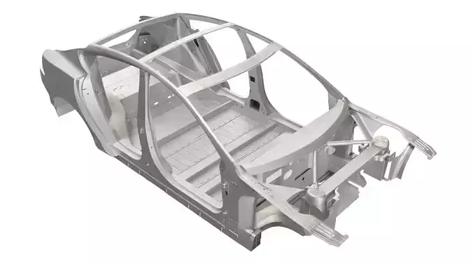 Tesla Model S Frame 3 3D model