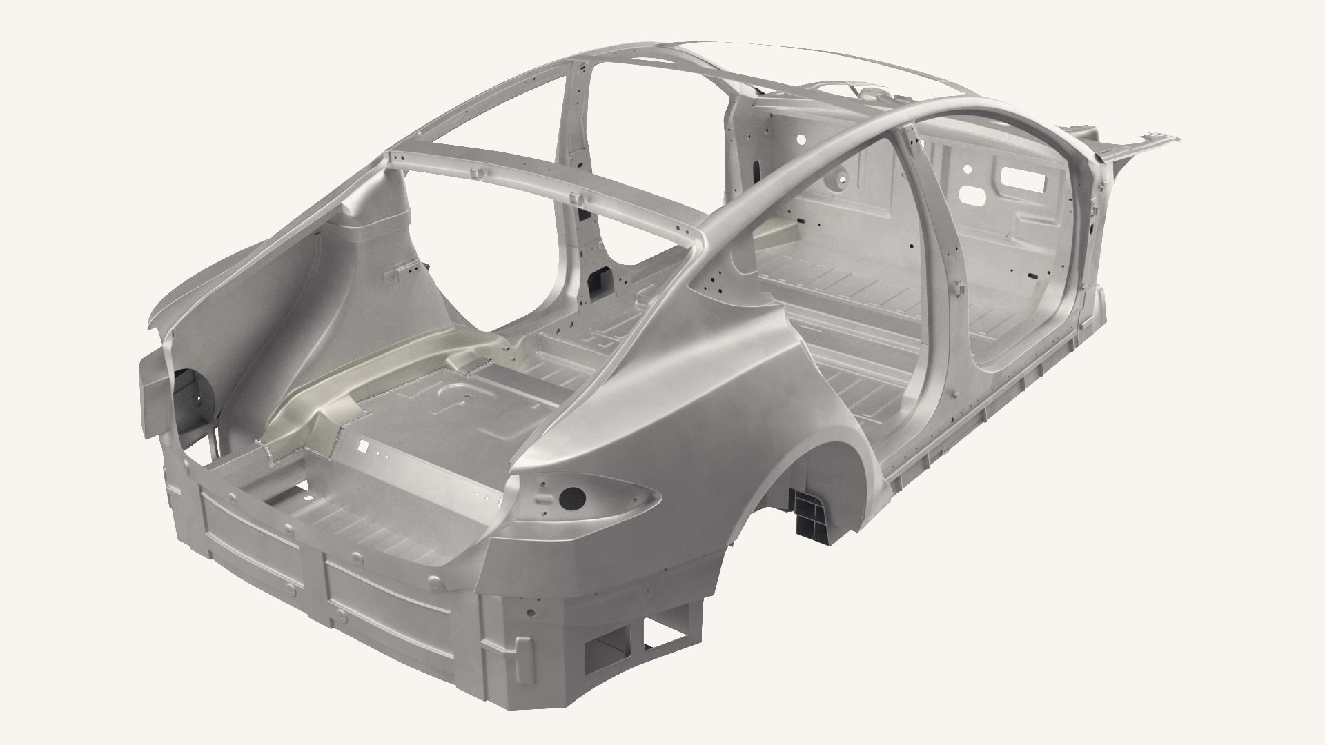 Tesla Model S Frame 3 3D model_6