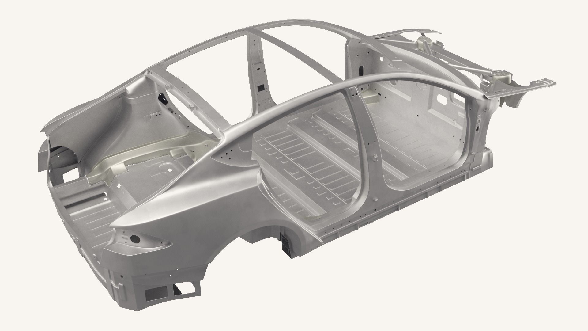 Tesla Model S Frame 3 3D model_4