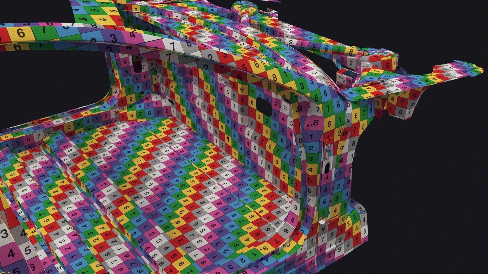 Tesla Model S Frame 3 3D model_24