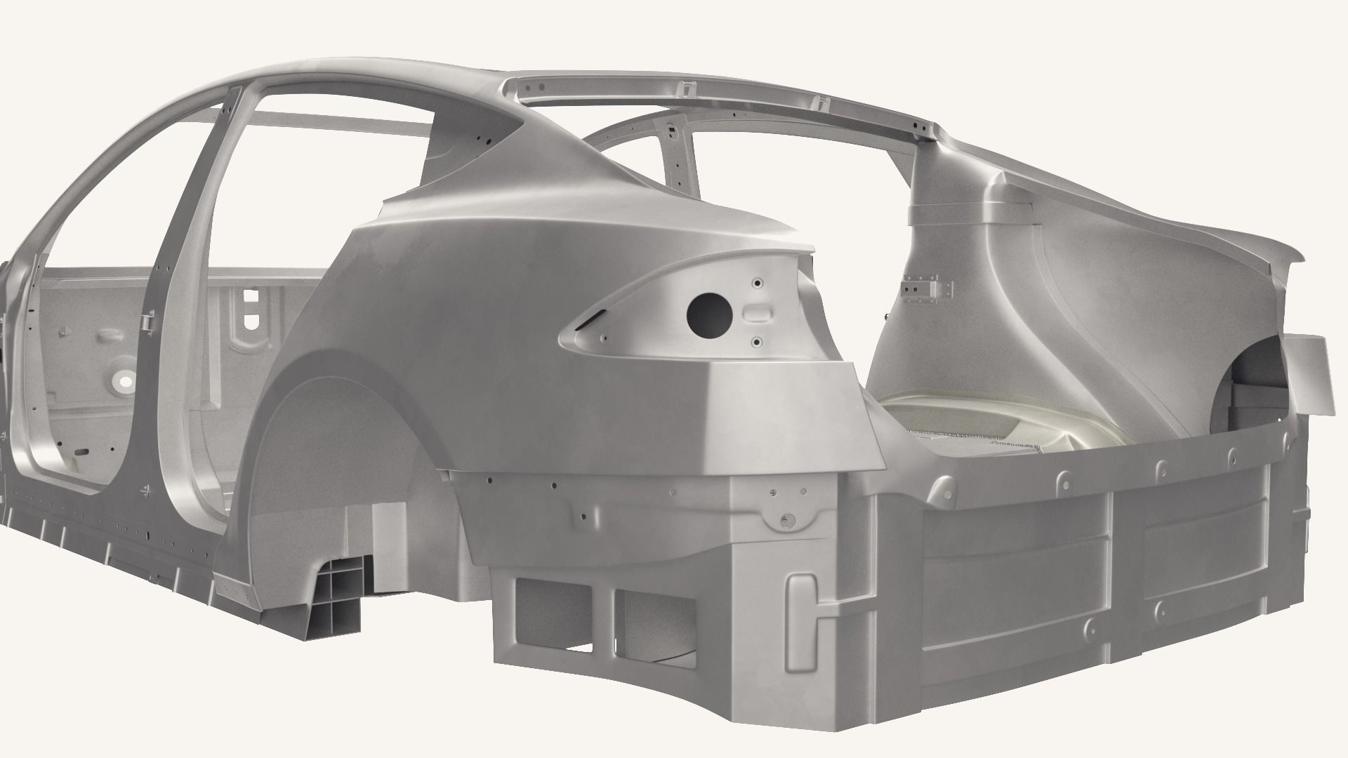 Tesla Model S Frame 3 3D model_11