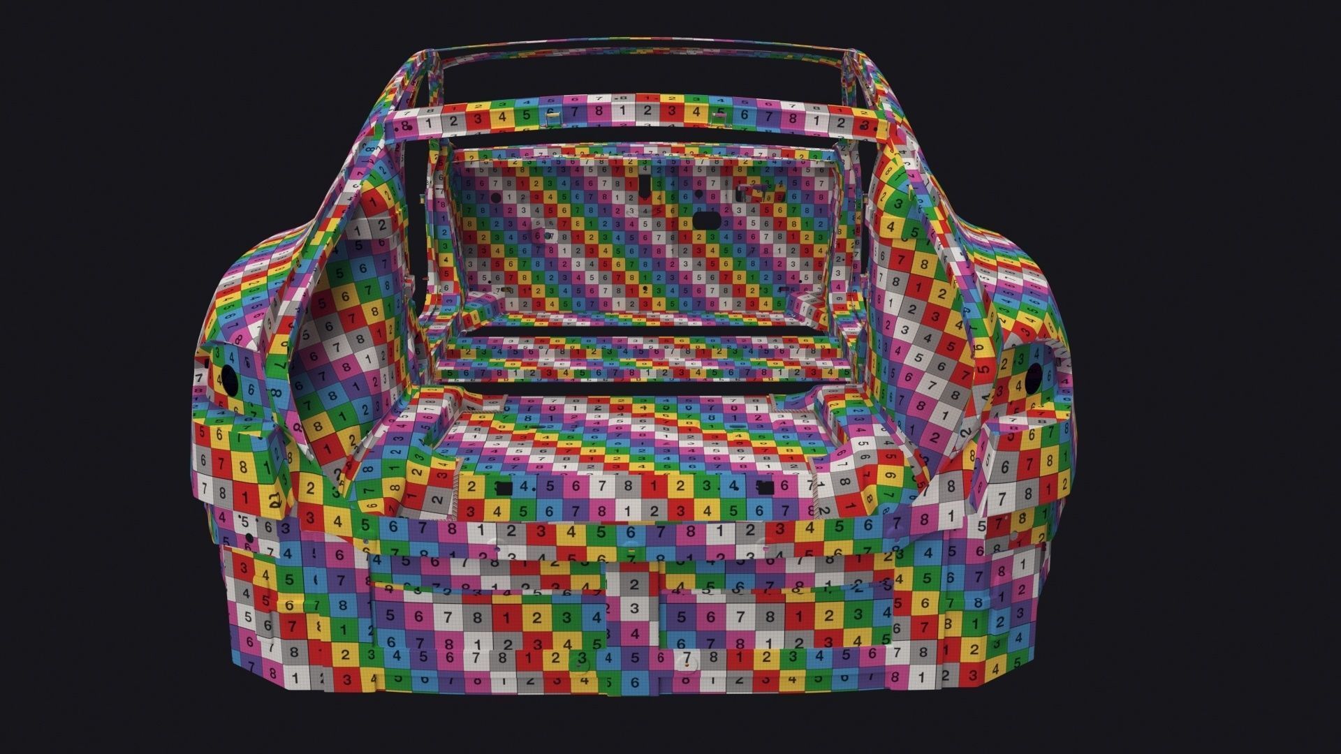 Tesla Model S Frame 3 3D model_29