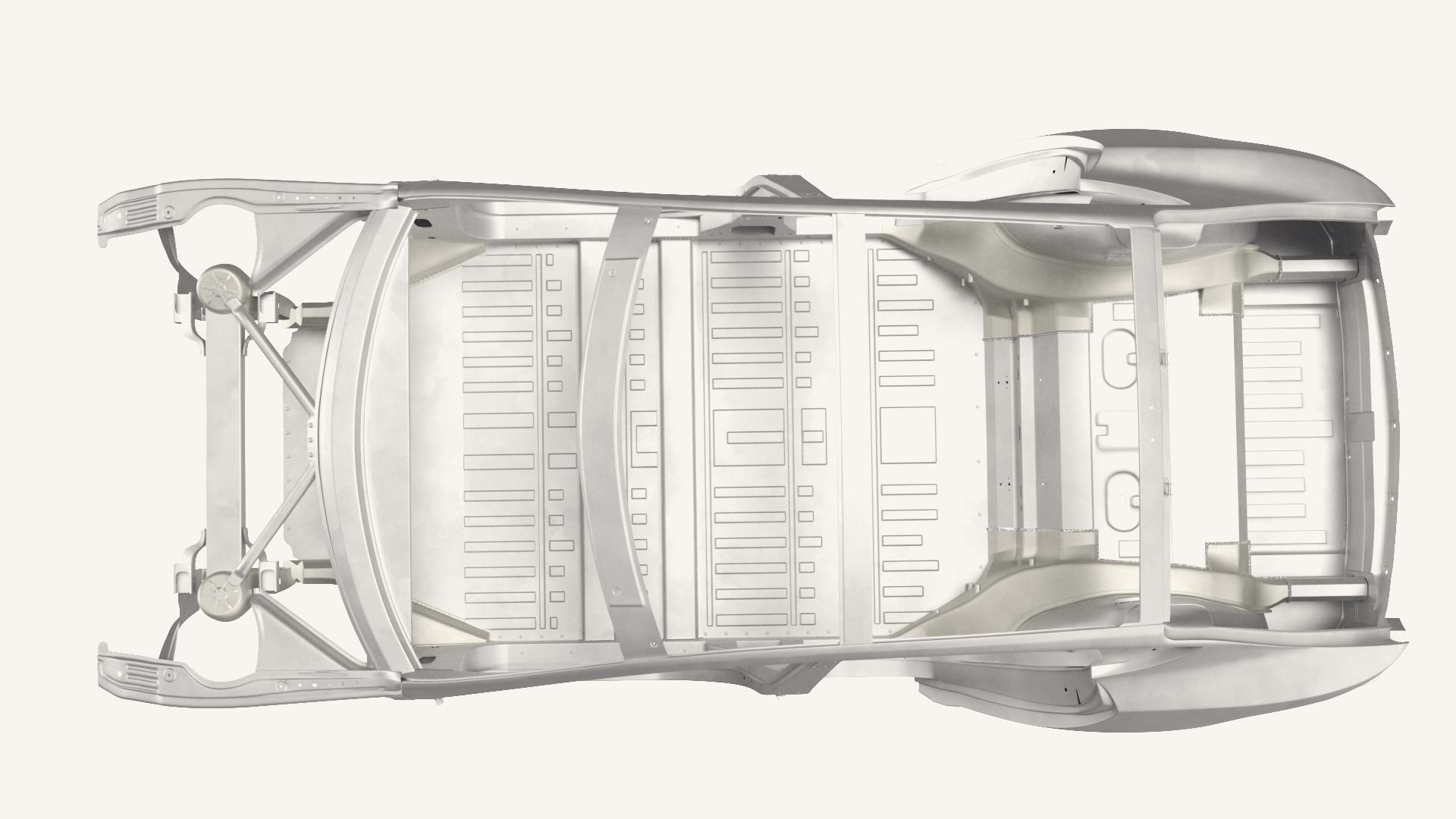 Tesla Model S Frame 3 3D model_9