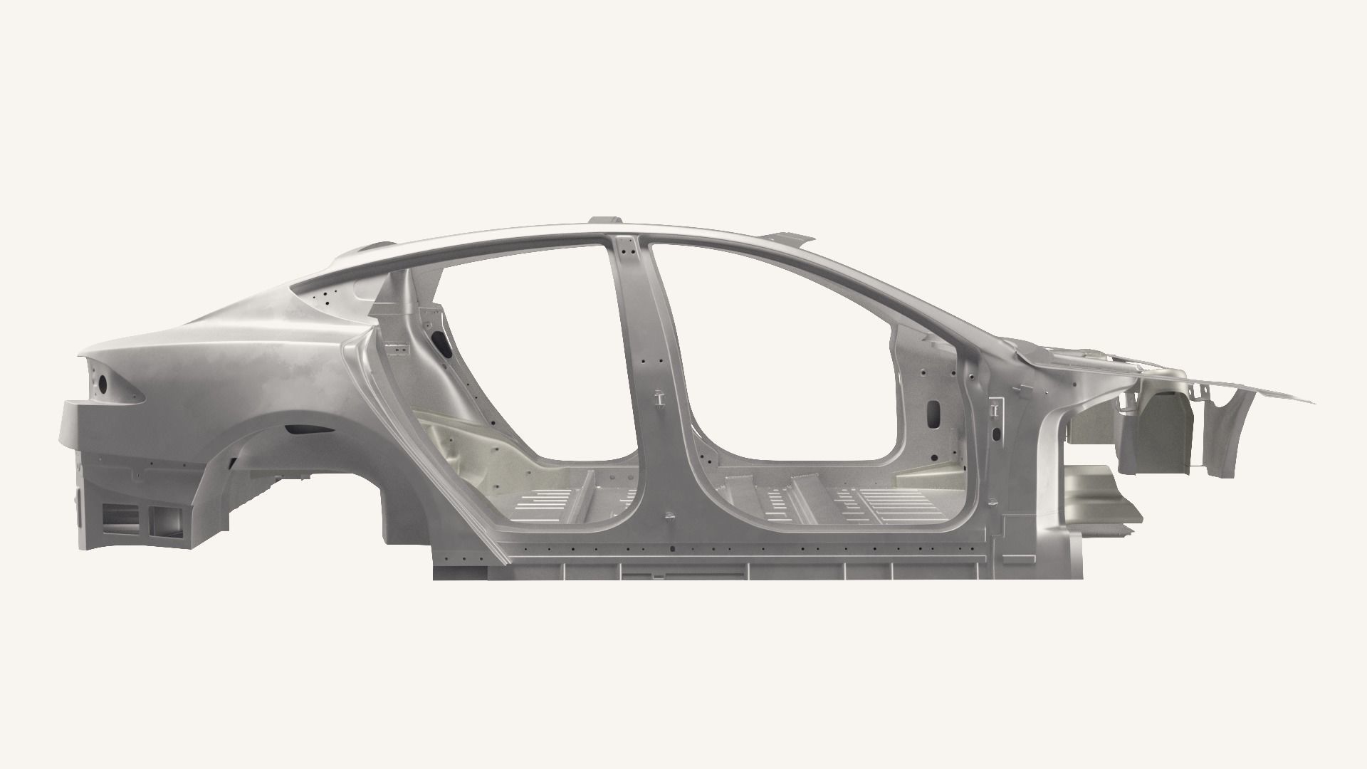 Tesla Model S Frame 3 3D model_2