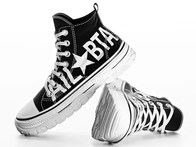 Casual High-Top Black