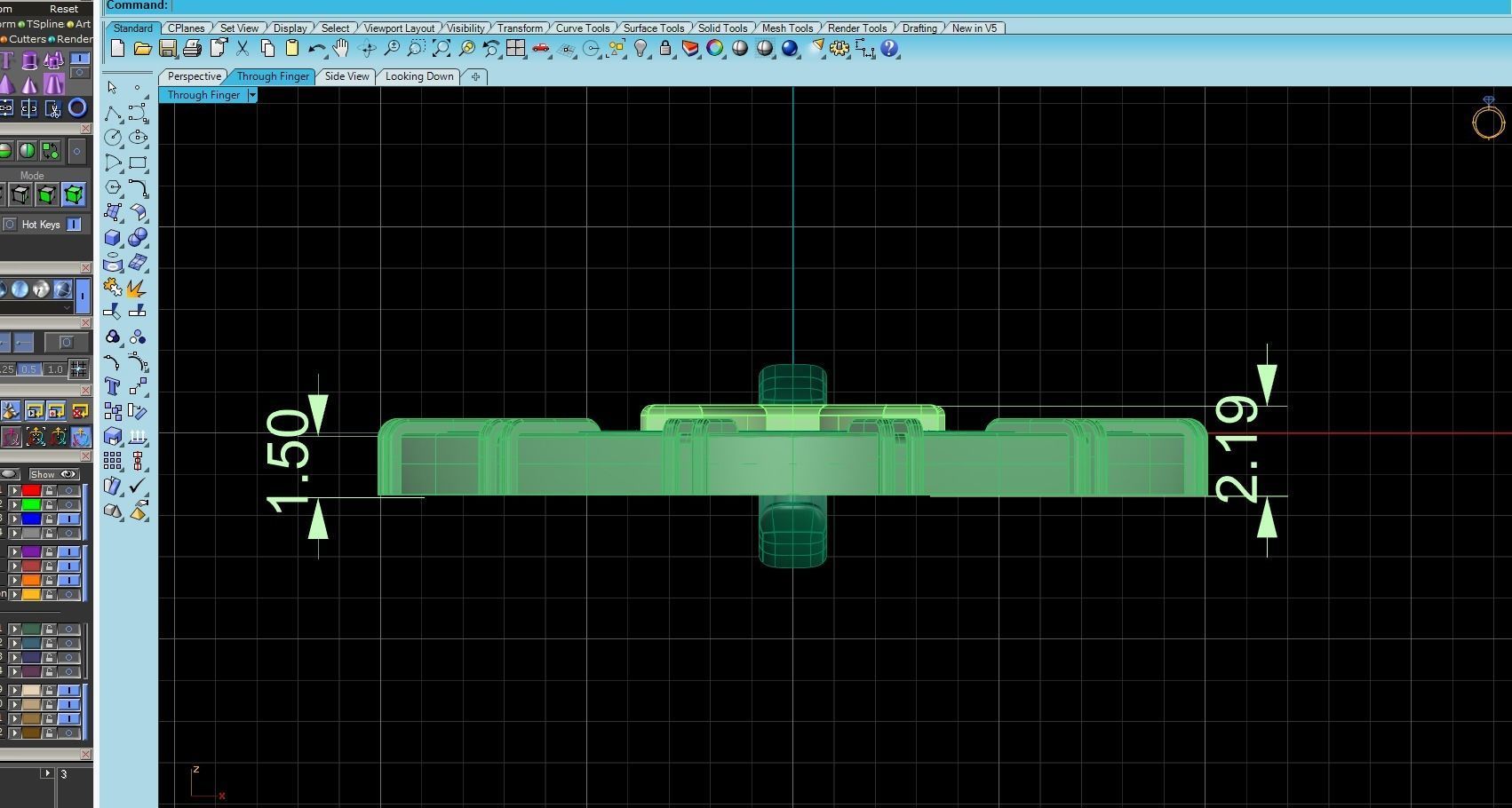 Pendant zodiac Pisces Fish 3D print model_3