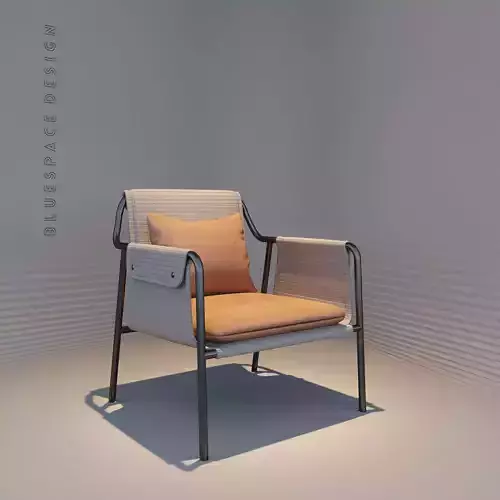 Chair 05 Low-poly 3D model