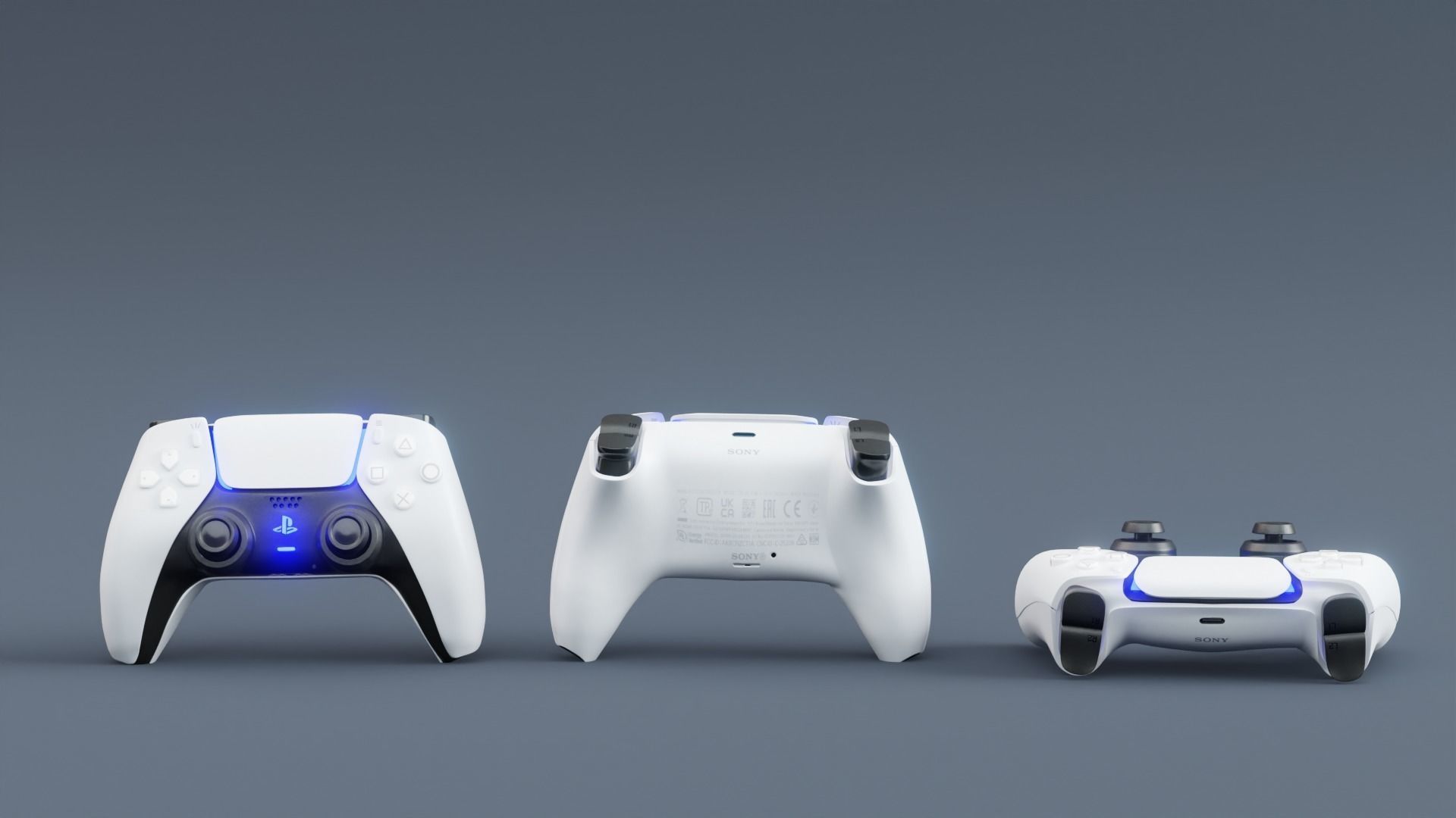 Playstation PS5 Collection 3D model Low-poly 3D model_6