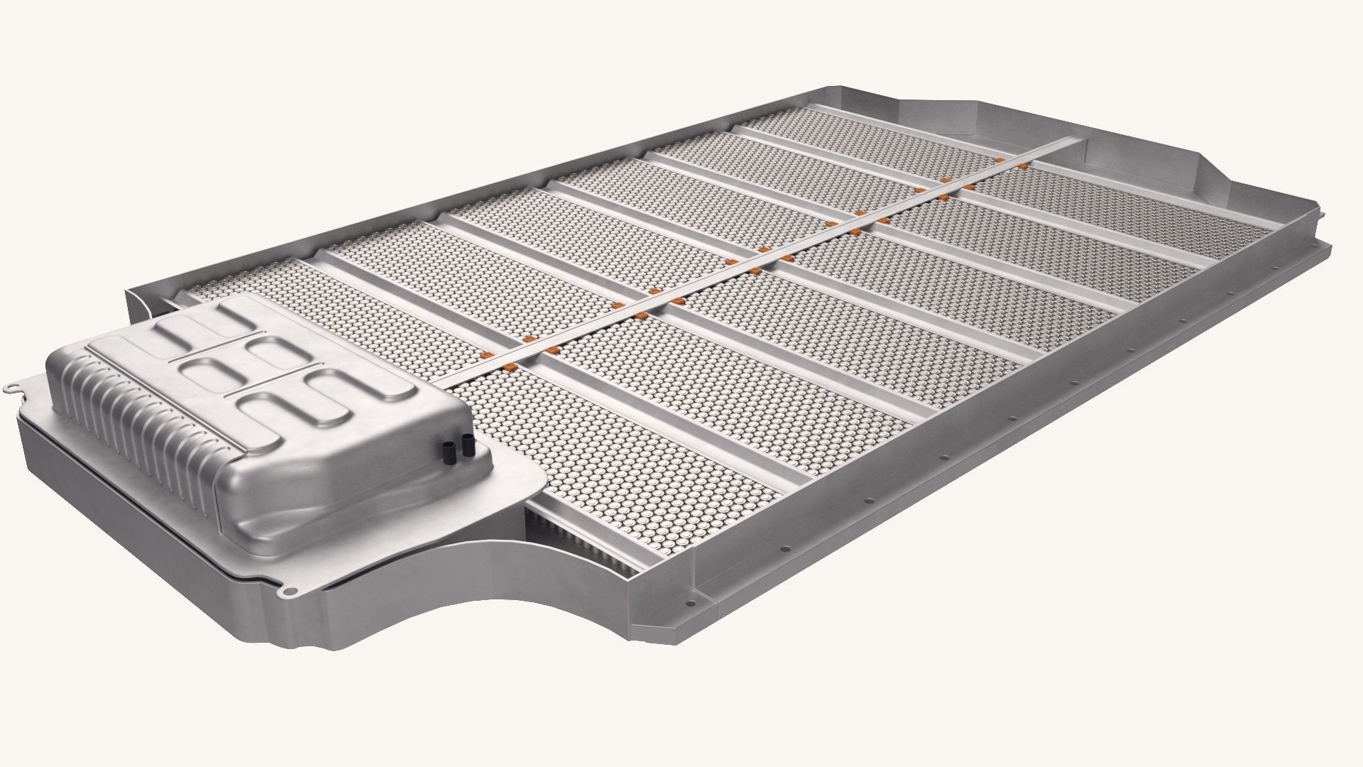 Tesla Model S Battery Pack 3D model_1