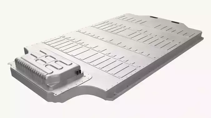 Tesla Model S Battery Pack 3D model