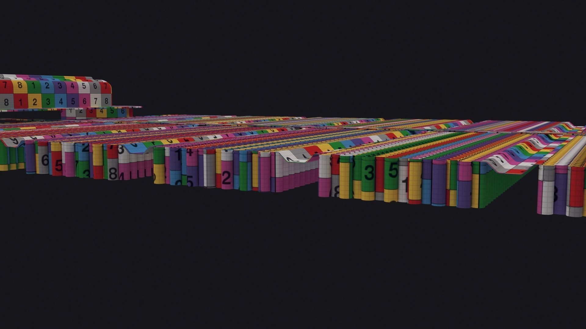 Tesla Model S Battery Pack 3D model_38